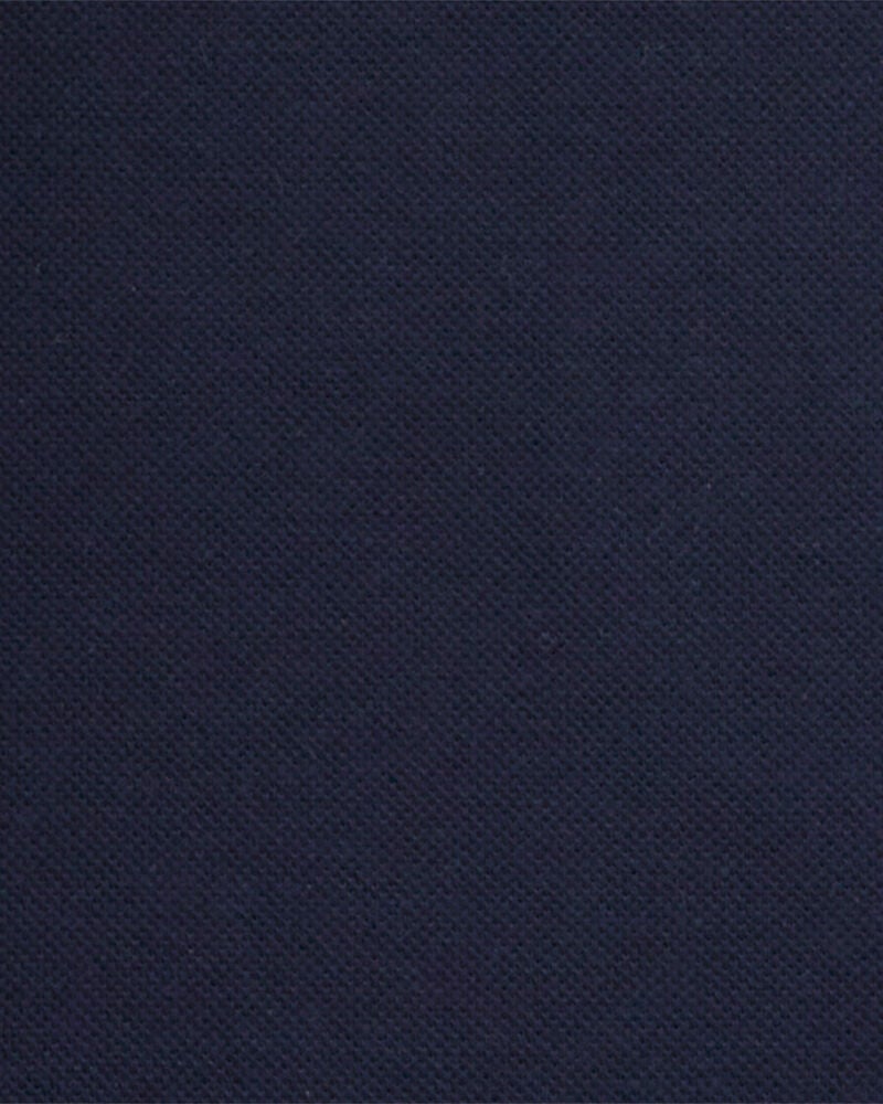 Kid Long-Sleeve Uniform Polo Shirt, image 2 of 3 slides