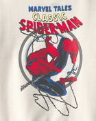 Toddler Boy &copy;Marvel Spider-Man French Terry Pullover Sweatshirt - White, image 4 of 4 slides