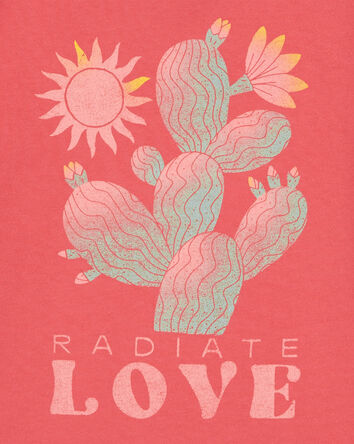 T-shirt imprimé Radiate love, 