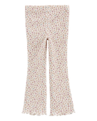 Baby Floral Pull-On Flare Pants, image 2 of 4 slides