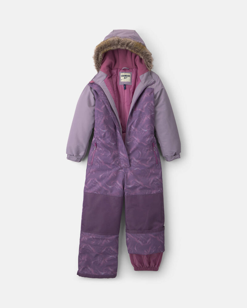 Filles - Habit de neige 1 pi&egrave;ce - Mauve, image 3 sur 8 diapositives