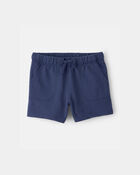 Toddler Boy French Terry Shorts - Blue, image 1 of 4 slides