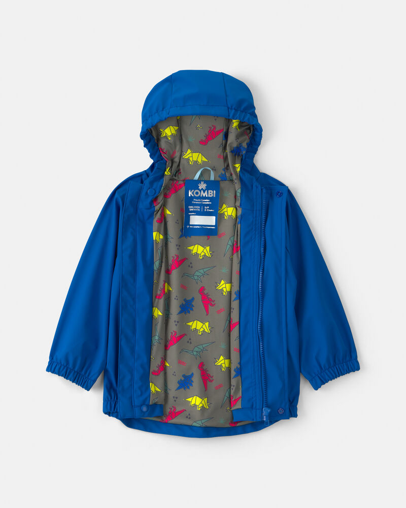 Toddler Kombi London Rain Jacket - Blue , image 2 of 4 slides