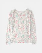 Girls Butterfly Garden PurelySoft 2-Piece Pyjama Set, image 3 of 7 slides