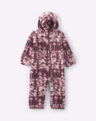 Baby Girl Columbia Snowtop&trade; II Bunting- Purple, image 1 of 3 slides