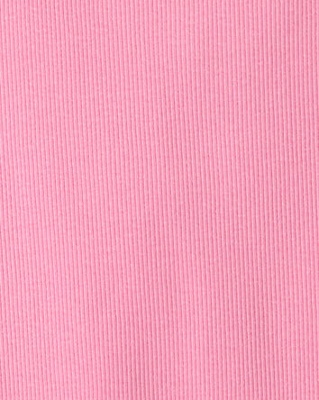 Filles - Haut en tissu c&ocirc;tel&eacute; - Rose, 