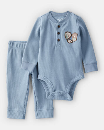 Bébé Ensemble 2 pièces cache-couche et pantalon isothermes Gardien de parc , 