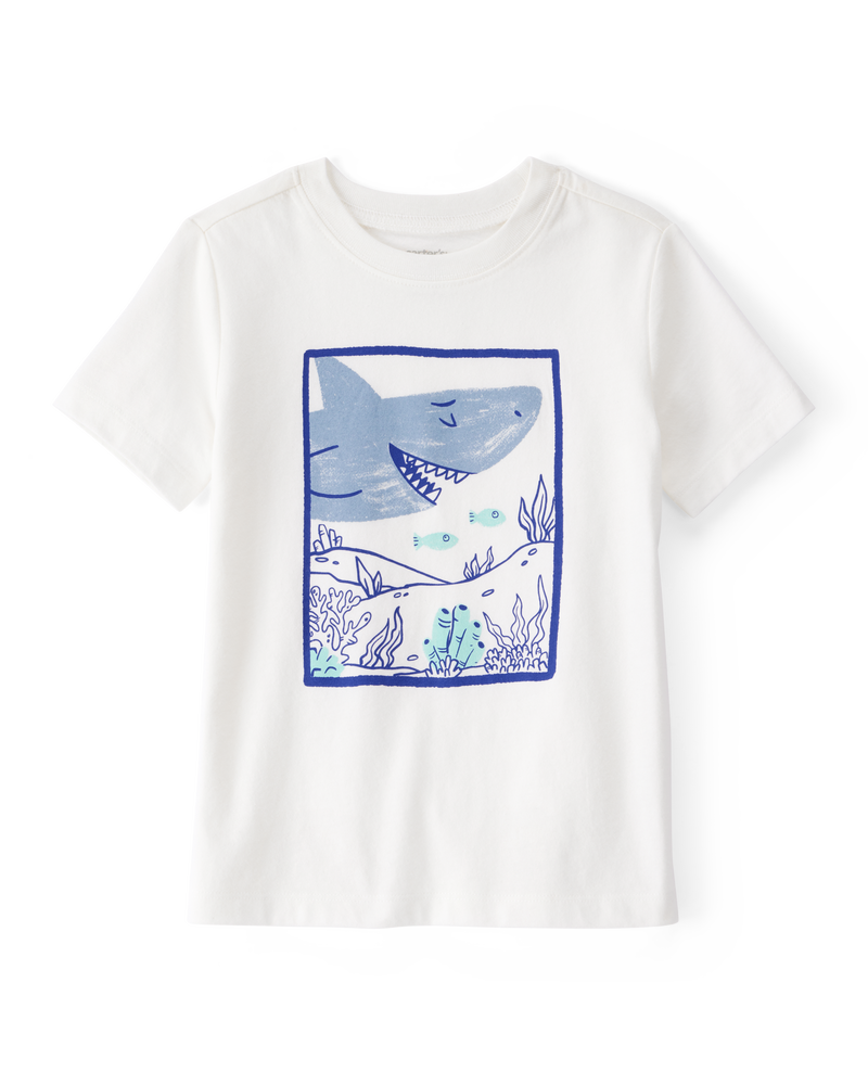 Toddler Shark Graphic Tee, image 1 of 3 slides