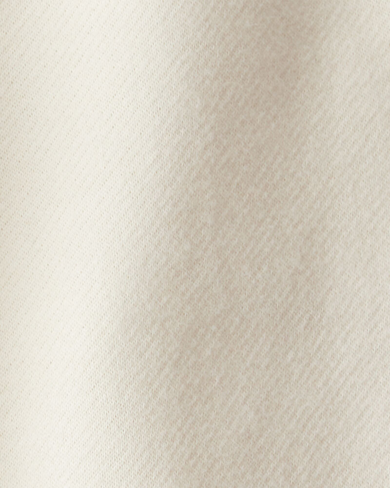 Toddler Girl DayDream Fleece Drawstring Joggers - White, image 3 of 4 slides