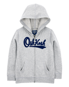 Kid OshKosh Logo Zip Jacket, image 1 of 3 slides