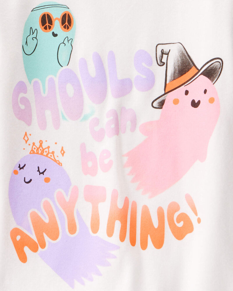 Kid 2-Piece Ghouls Can Be Anything Halloween 100% Snug Fit Cotton Pyjamas, image 3 of 4 slides