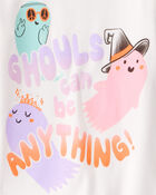 Kid 2-Piece Ghouls Can Be Anything Halloween 100% Snug Fit Cotton Pyjamas, image 3 of 4 slides