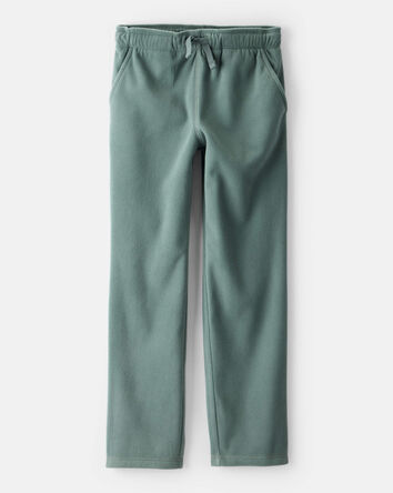 Garçons - Pantalons de jogging en polaire - Vert, 