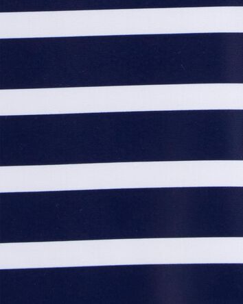 1-Piece Striped Rashguard, 