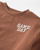 Toddler Organic Cotton 'Game Day' French Terry Sweatshirt, image 3 of 5 slides