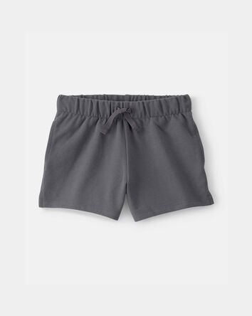 Toddler Girl French Terry Shorts - Grey, 