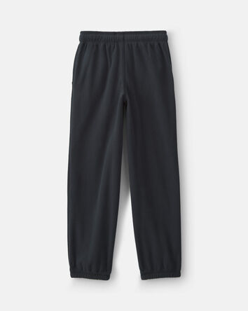 Boys Microfleece Joggers - Black, 