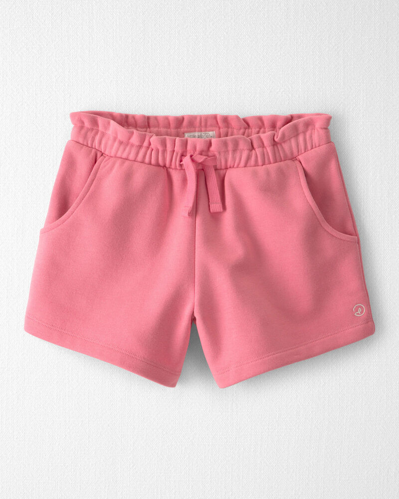 Girls Knit Shorts Made with Organic Cotton, image 1 of 5 slides