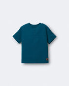 Tout-petit gar&ccedil;on - T-shirt henley - Vert, image 2 sur 6 diapositives