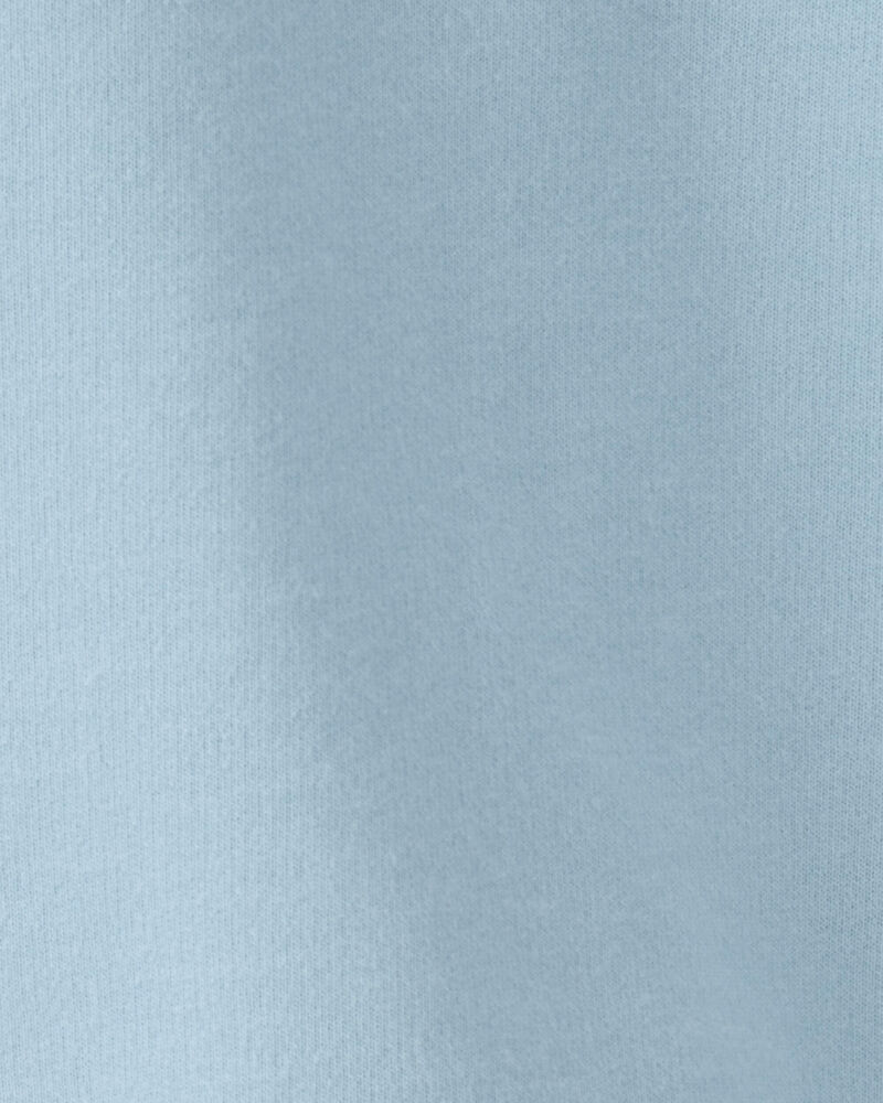 Toddler Boy French Terry Zipper Pullover Sweatshirt - Blue, image 3 of 4 slides