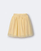Tout-petit fille - Jupe midi Avenue Twirl&trade; avec tulle - Jaune, image 2 sur 6 diapositives