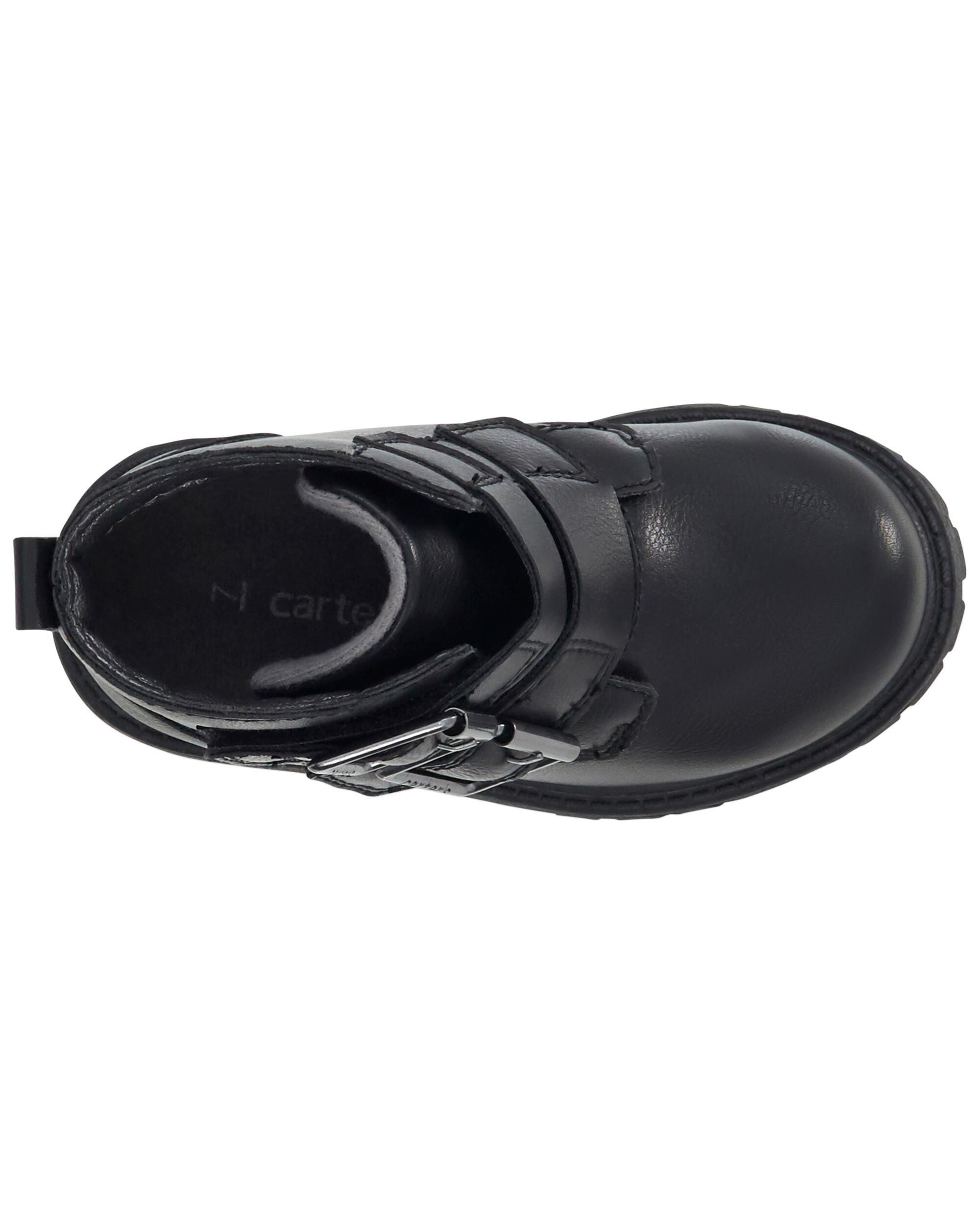 Black Toddler Buckle Boots Carter s Oshkosh Canada