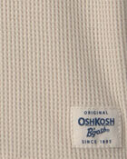 T-shirt henley manches longues isotherme - Beige, image 2 sur 2 diapositives
