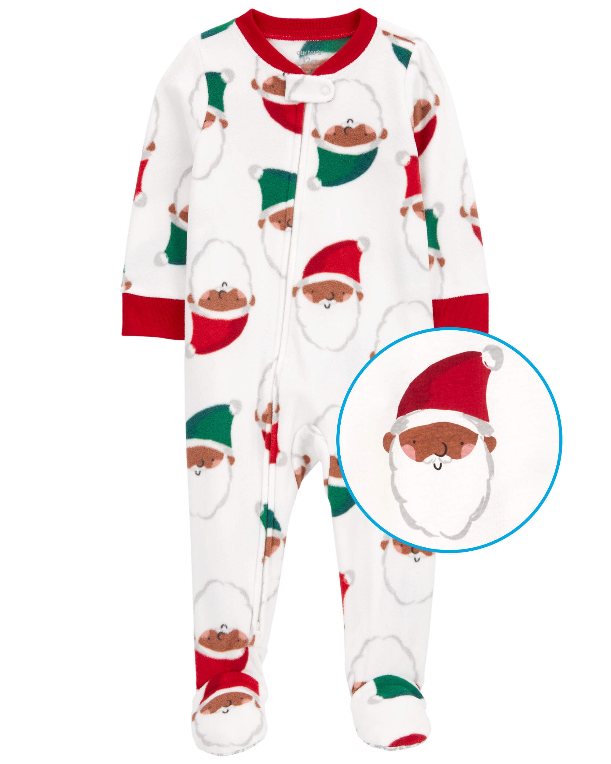 Santa claus pajamas clearance