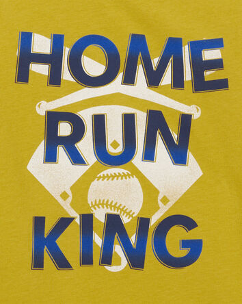 T-shirt imprimé Home run king, 