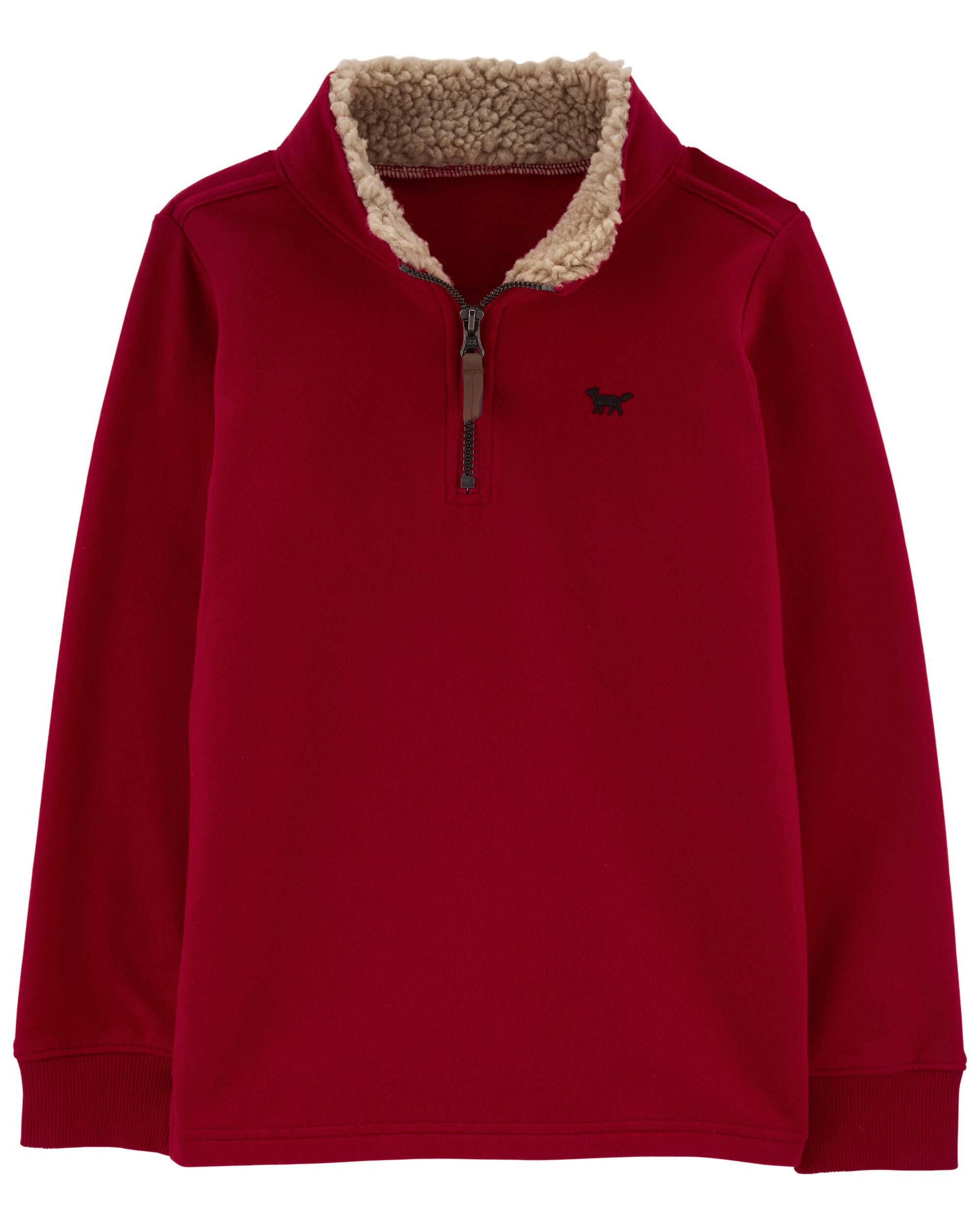 Carters fleece pullover outlet