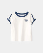 Tout-petit fille - Haut &laquo;Club Sporty&raquo; - Ivoire, image 1 sur 3 diapositives