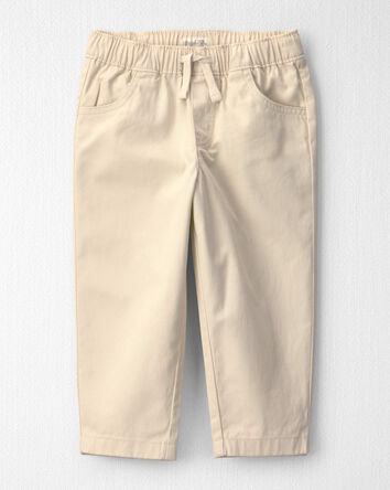 Toddler Organic Cotton Baggy Twill Pants, 