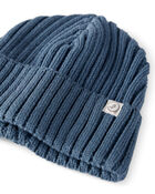 Baby Organic Cotton Sweater Knit Beanie, image 2 of 3 slides