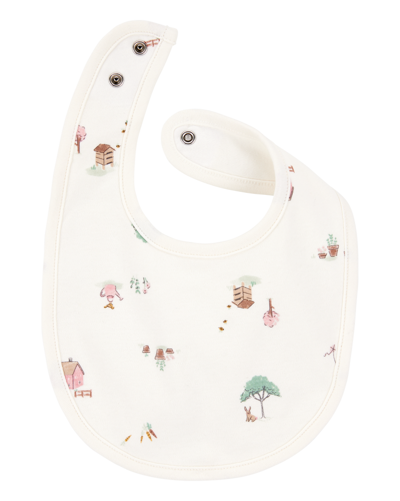 Bébé Emballage de 3 bavoirs à fleurs, image 2 sur 4 diapositives