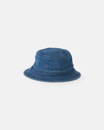 Baby Boy Chambray Bucket Hat, 