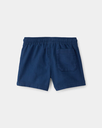 Toddler Boy Twill Shorts - Blue, 