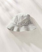 Adult Hilary Duff Linen Bucket Hat, image 1 of 2 slides