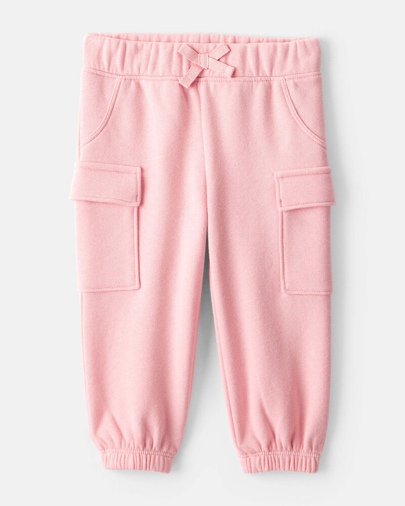 Baby Girl 2-Piece Ballet Long-Sleeve Hoodie & Pant Set - Pink, image 2 of 7 slides