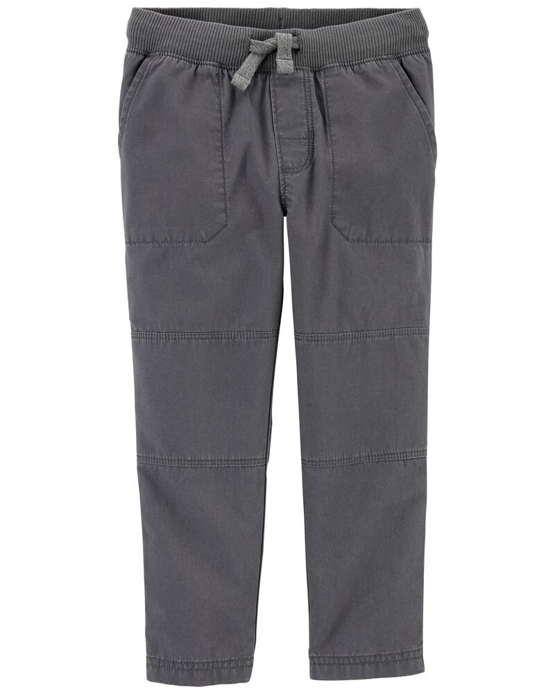 Pull-On Reinforced Knee Pants, image 1 of 2 slides