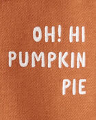 Baby Organic Cotton Pumpkin Pie Bubble, image 4 of 5 slides