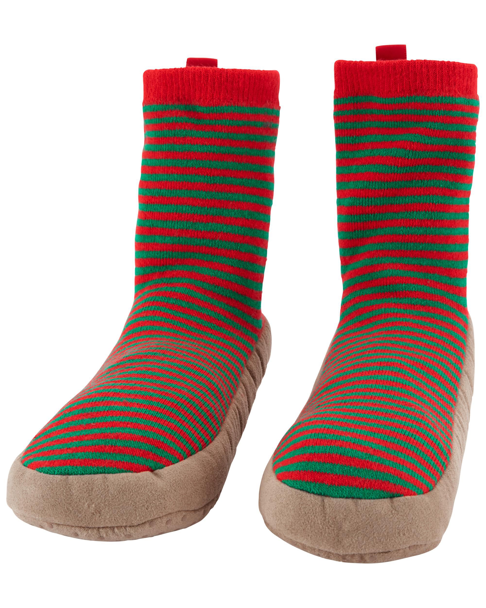 Red Green Holiday Slipper Socks Carter s Oshkosh Canada