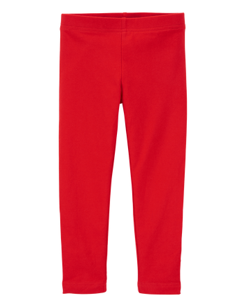 Baby Girl Stretch Leggings, 