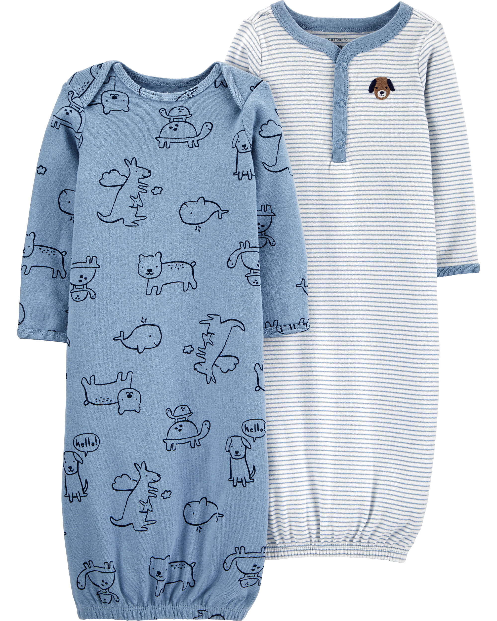 newborn girl sleeper gowns