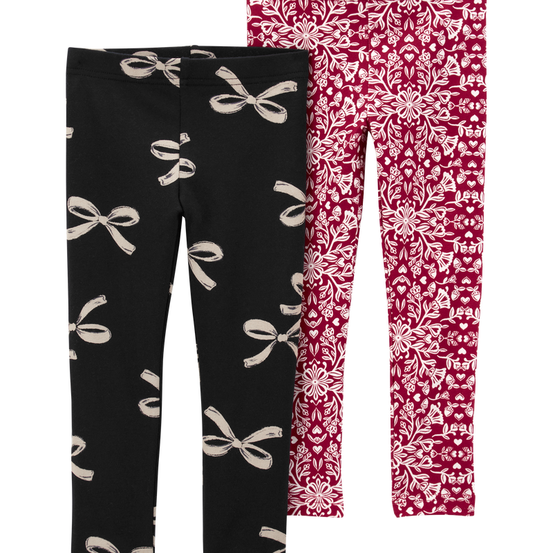 Toddler Girls Toddler 2 Pack Holiday Leggings 4T Carter s