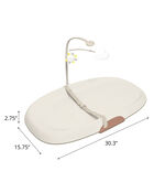 18" Nursery Style Wipe-Clean Changing Pad - Oat, image 6 of 6 slides