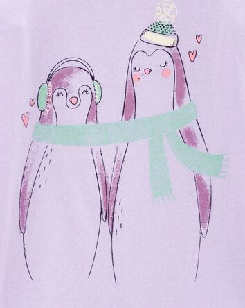 Toddler Penguin Long-Sleeve Graphic Tee, 