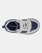 Toddler Light-Up Casual Sneakers - White/Navy, image 5 of 8 slides
