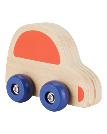 Baby Wooden Push Car, 