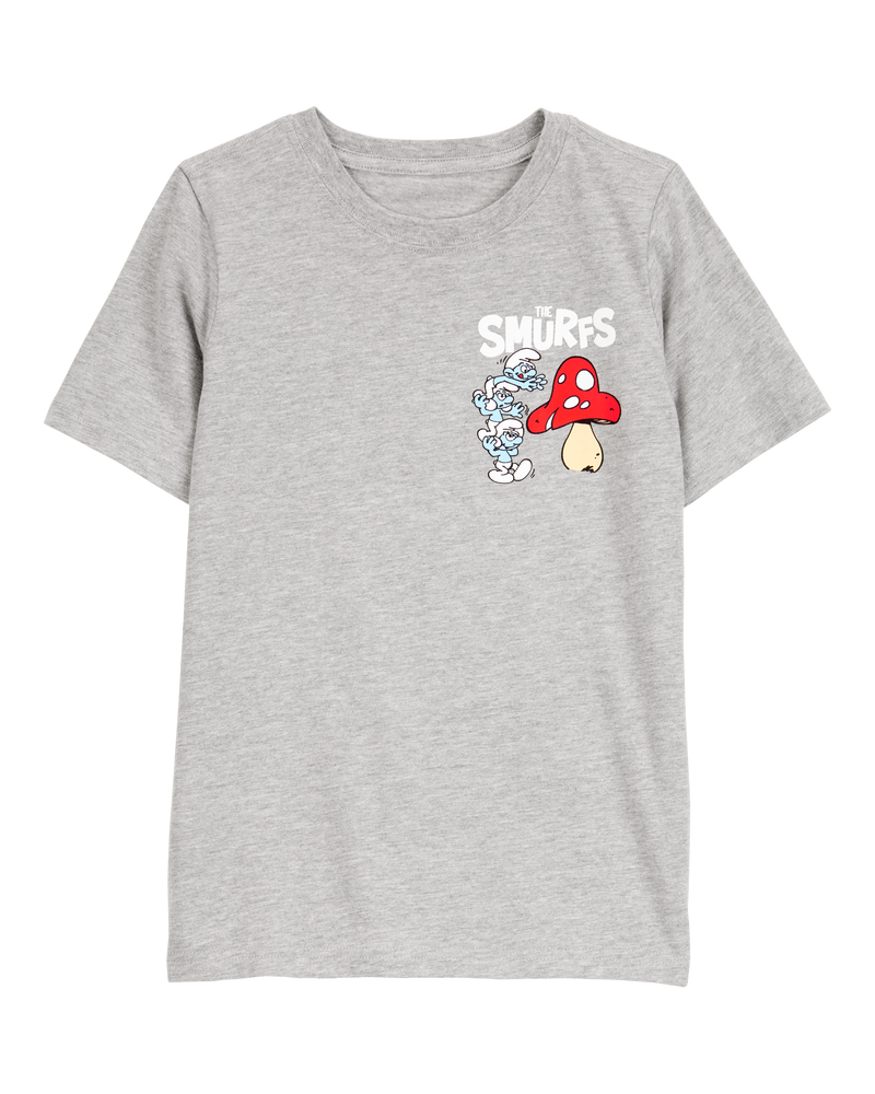 Kid Smurfs Graphic Tee - Grey, image 1 of 4 slides