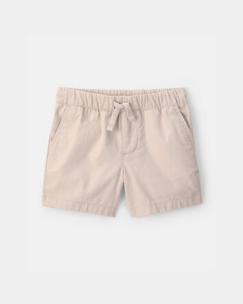 Baby Boy Canvas Shorts - Khaki, 